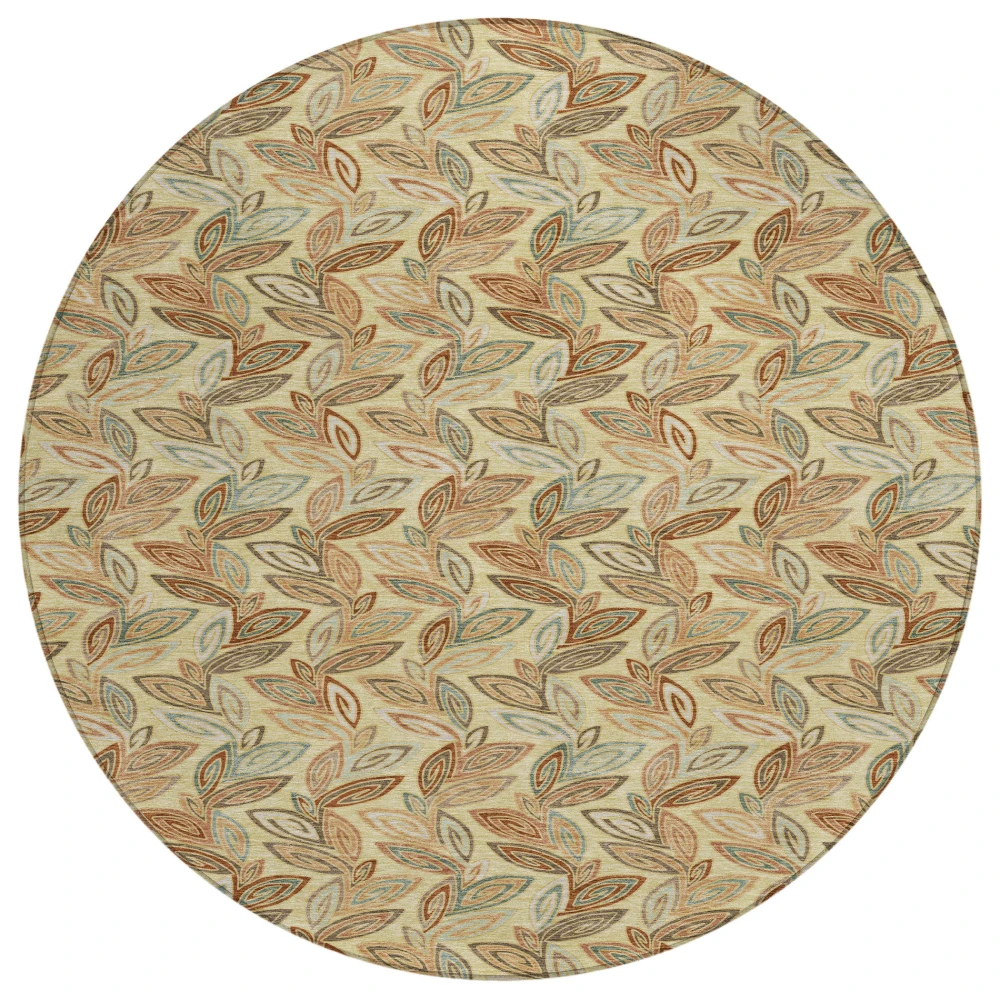 Chantille ACN2557 Wheat 8' x 8' Rug