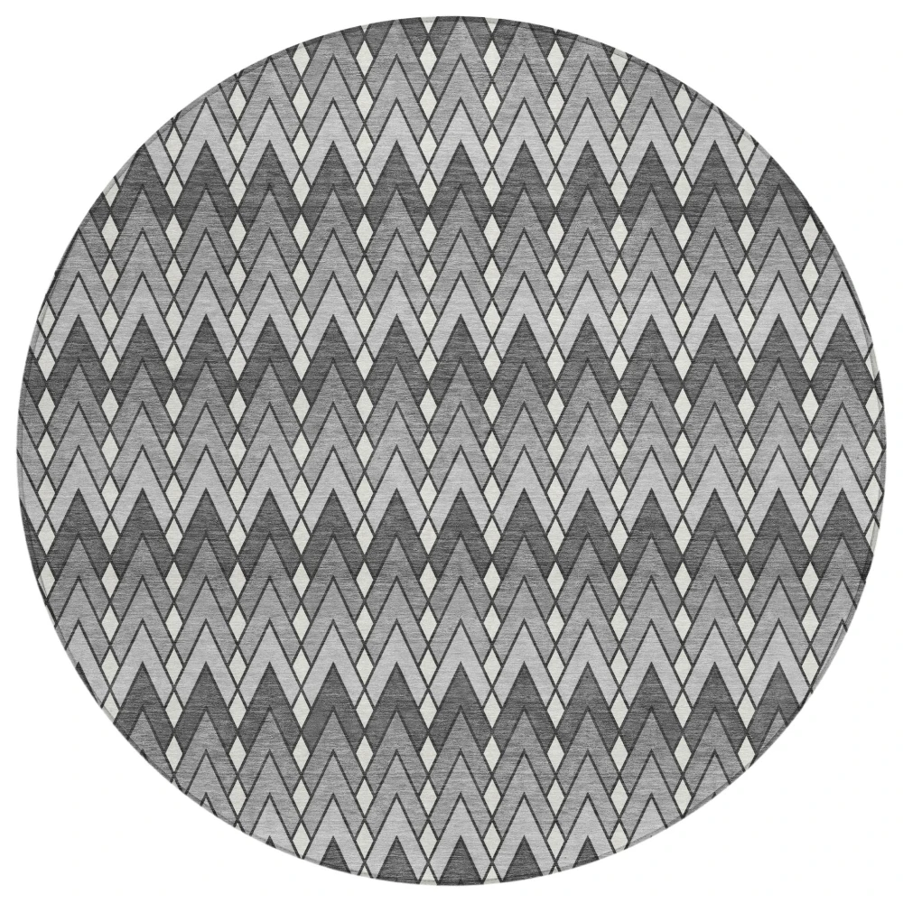 Chantille ACN2558 Charcoal 8' x 8' Rug