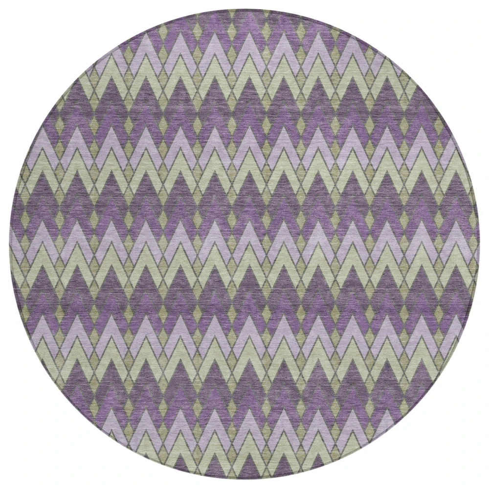 Chantille ACN2558 Purple 8' x 8' Rug