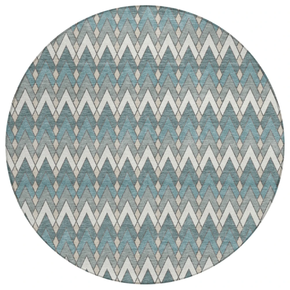 Chantille ACN2558 Teal 8' x 8' Rug