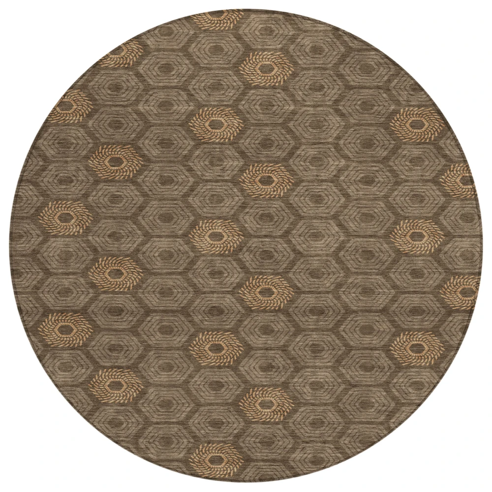 Chantille ACN2559 Chocolate 8' x 8' Rug