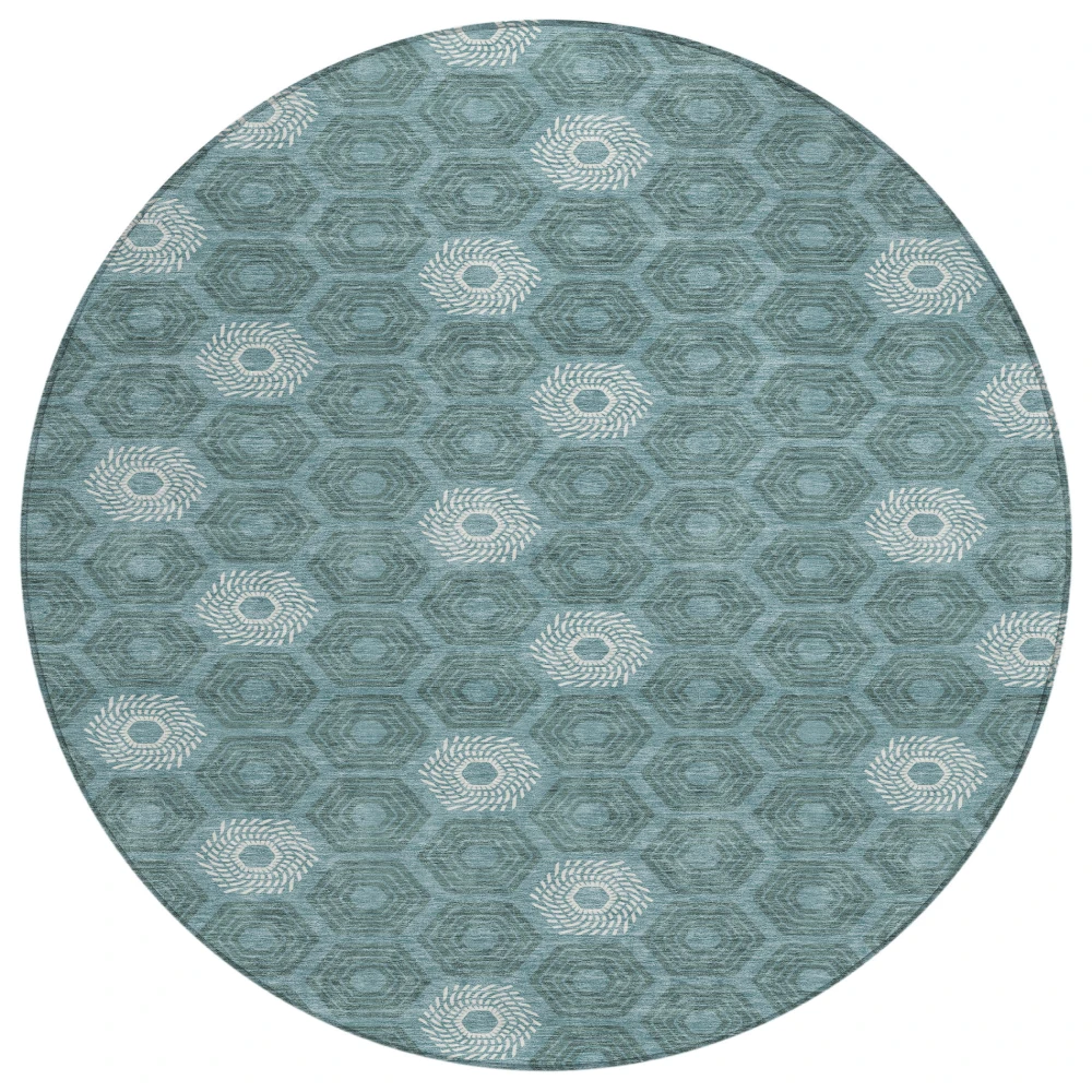 Chantille ACN2559 Teal 8' x 8' Rug