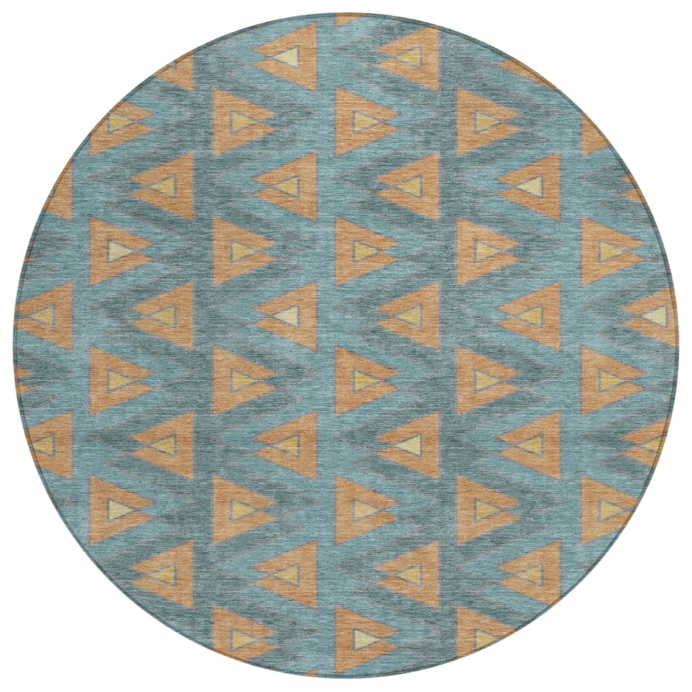 Chantille ACN2560 Teal 8' x 8' Rug