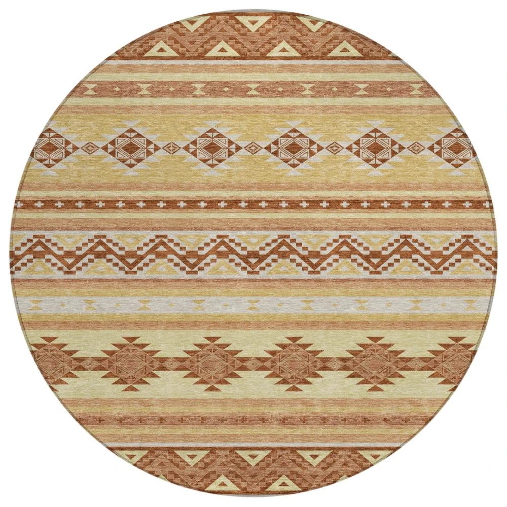 Chantille ACN2561 Gold 8' x 8' Rug