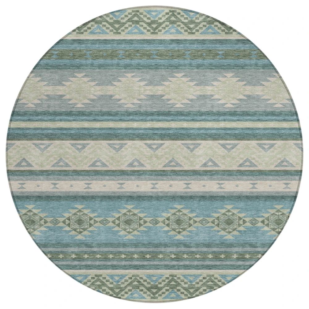 Chantille ACN2561 Teal 8' x 8' Rug