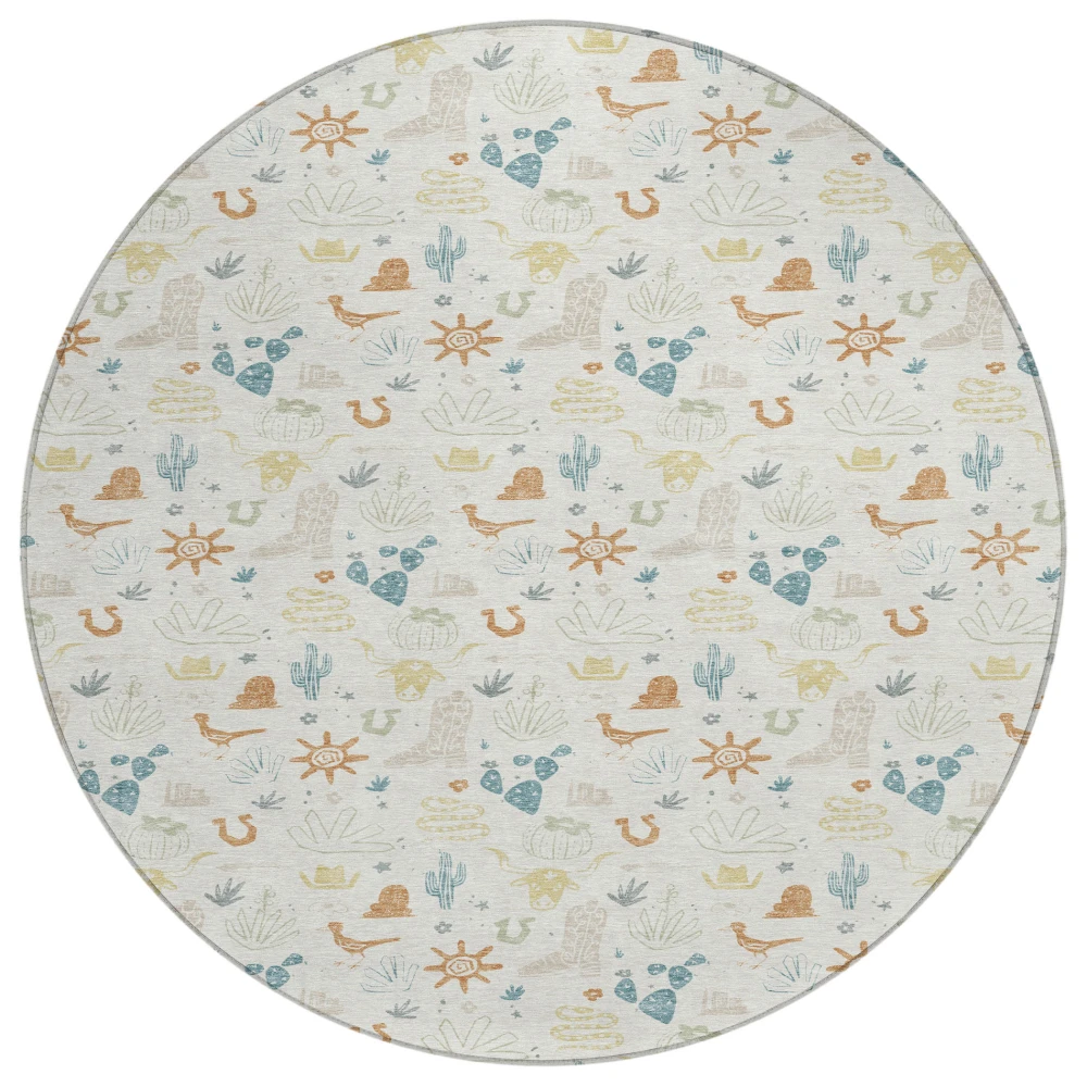 Chantille ACN2562 Ivory 8' x 8' Rug