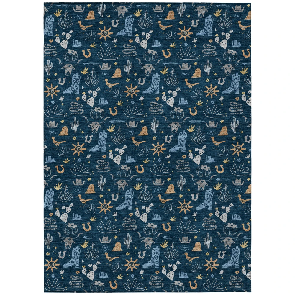 Chantille ACN2562 Navy 8' x 10' Rug