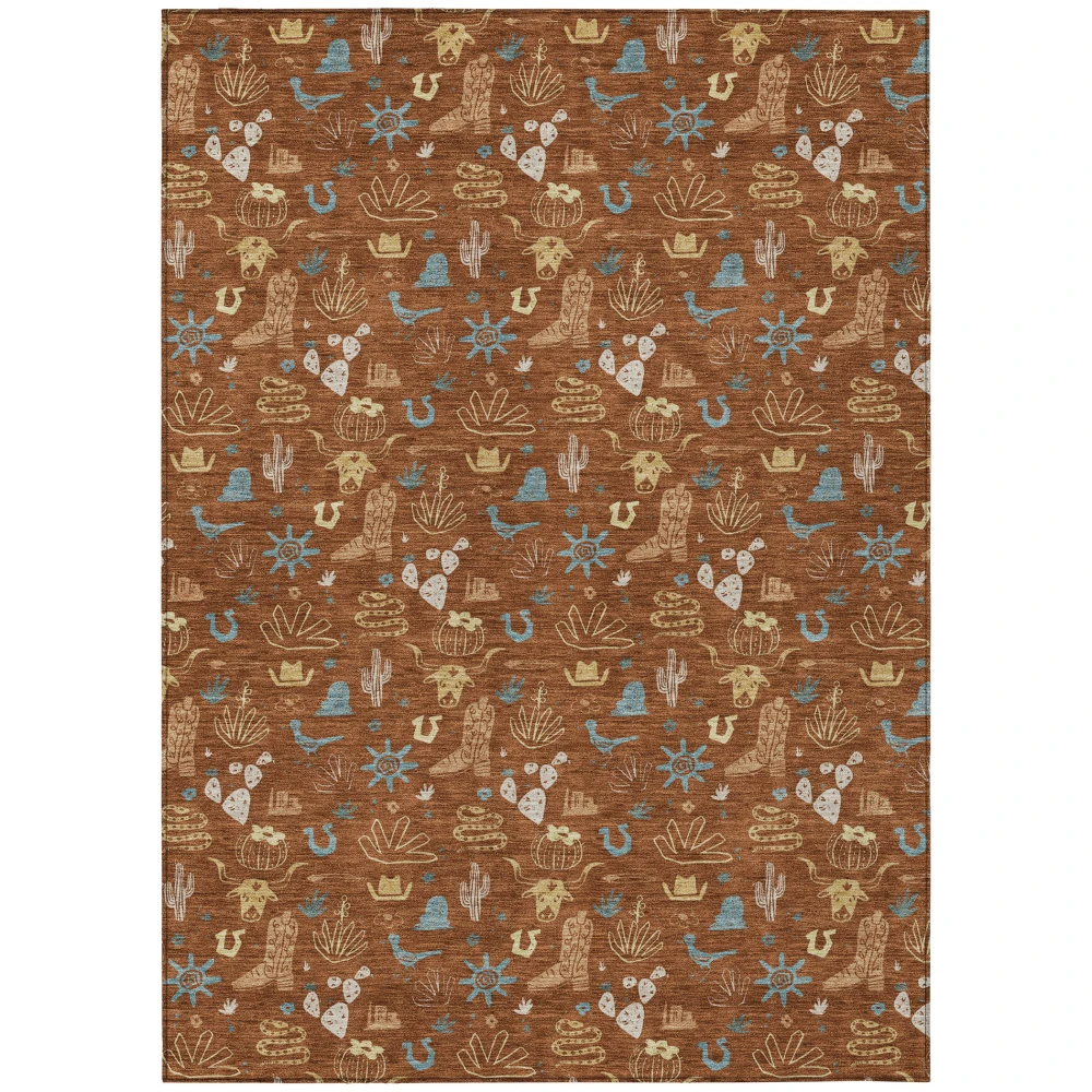Chantille ACN2562 Paprika 5' x 7'6
