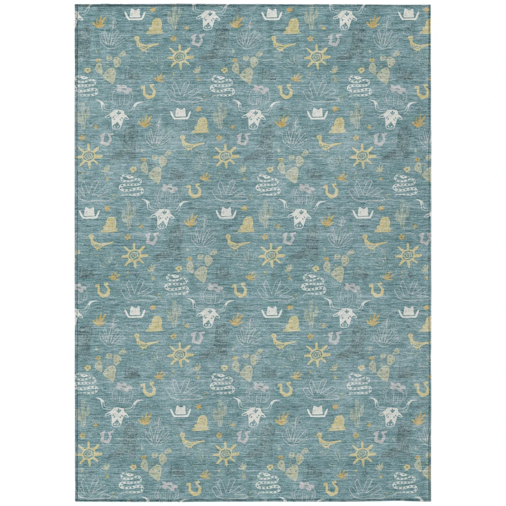 Chantille ACN2562 Teal 8' x 10' Rug