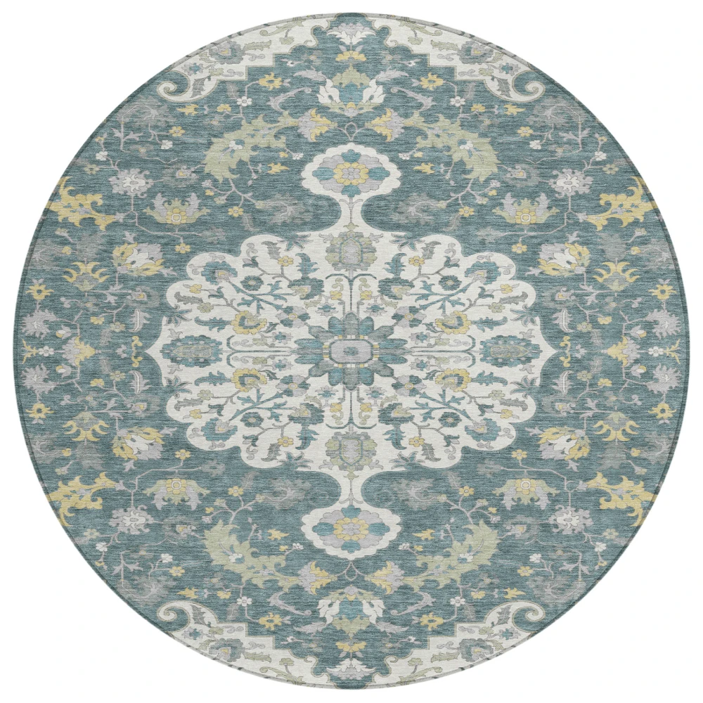 Chantille ACN2564 Teal 8' x 8' Rug