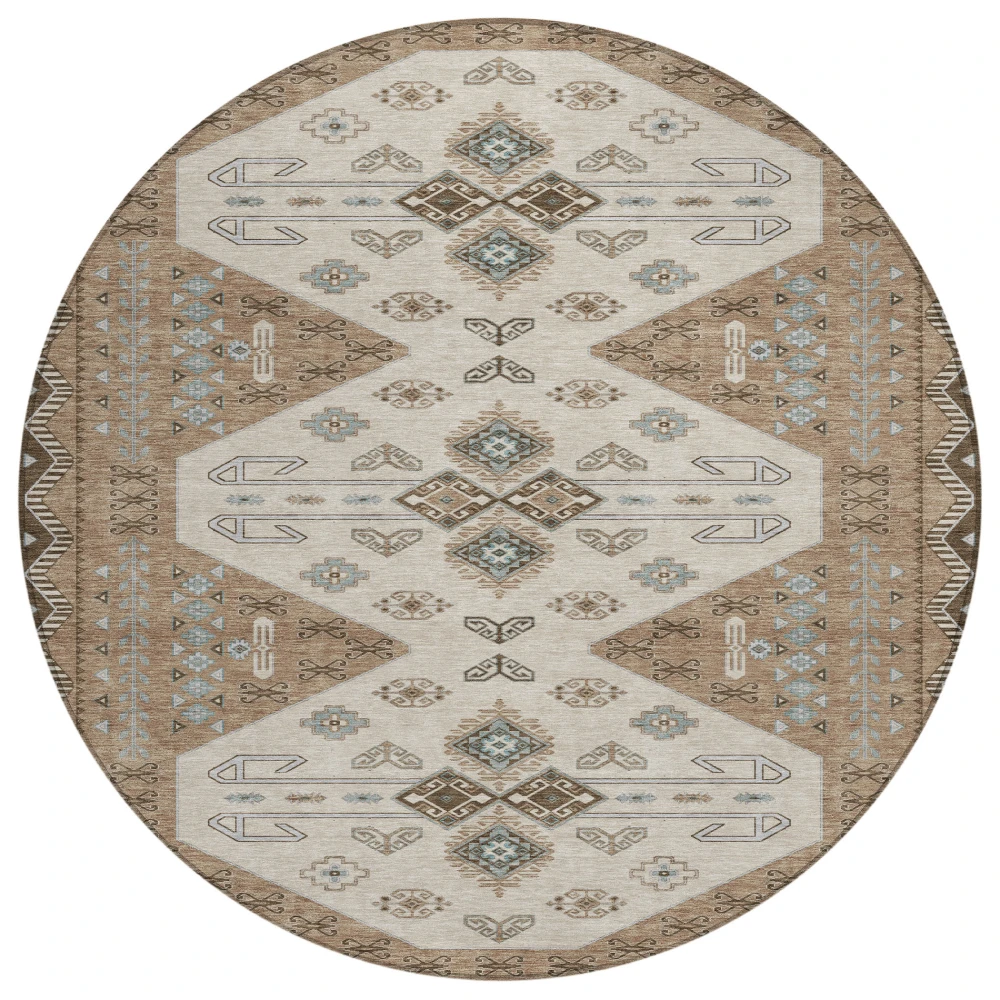 Chantille ACN2565 Brown 8' x 8' Rug