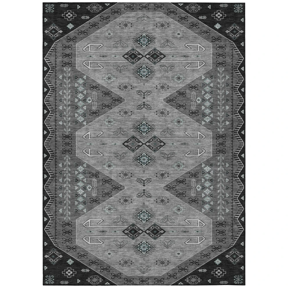 Chantille ACN2565 Charcoal 5' x 7'6