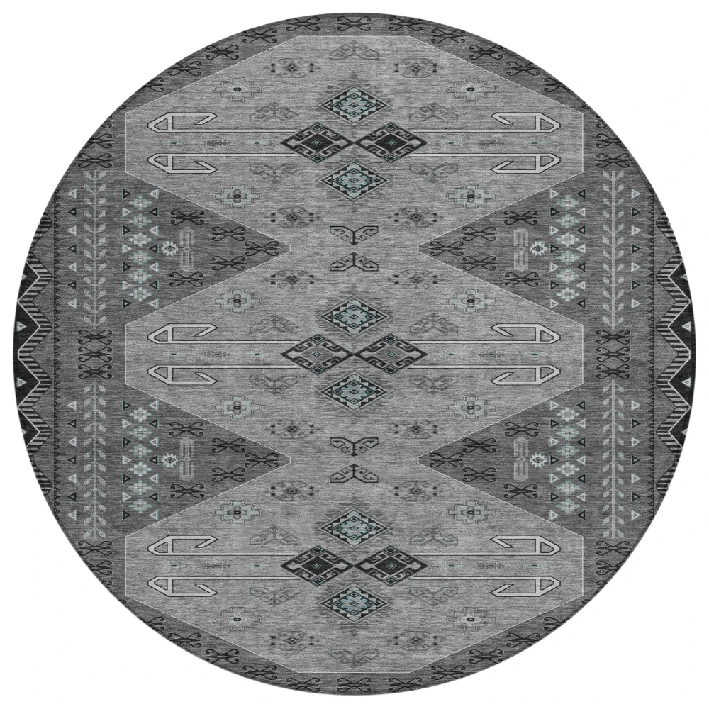 Chantille ACN2565 Charcoal 8' x 8' Rug
