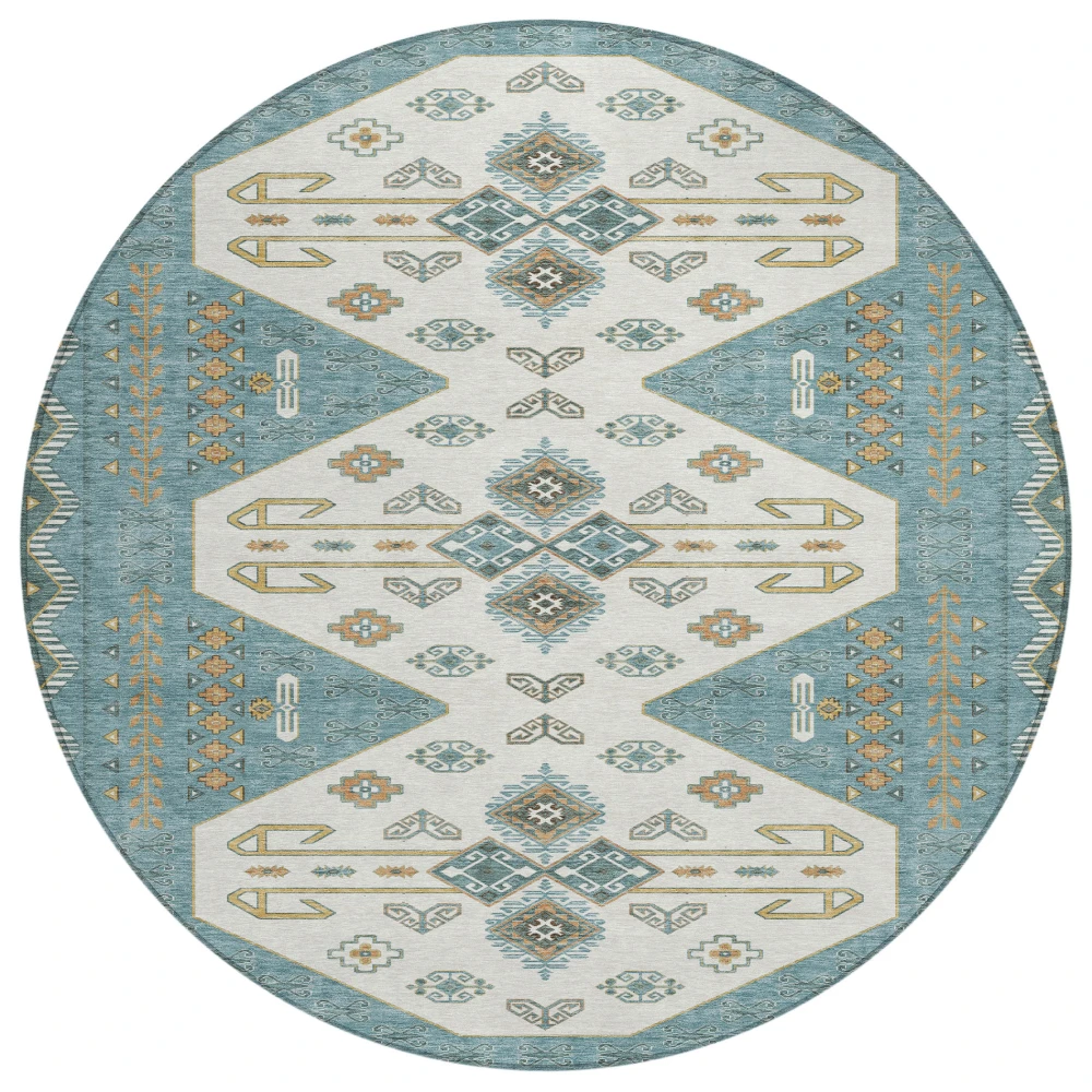 Chantille ACN2565 Teal 8' x 8' Rug