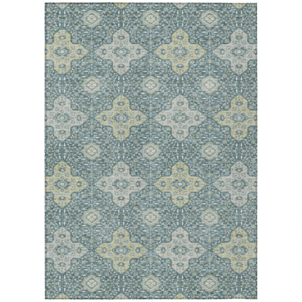 Chantille ACN2566 Teal 5' x 7'6