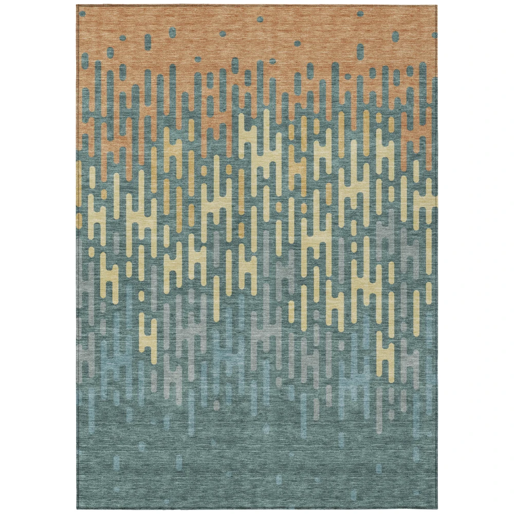 Chantille ACN2567 Teal 5' x 7'6