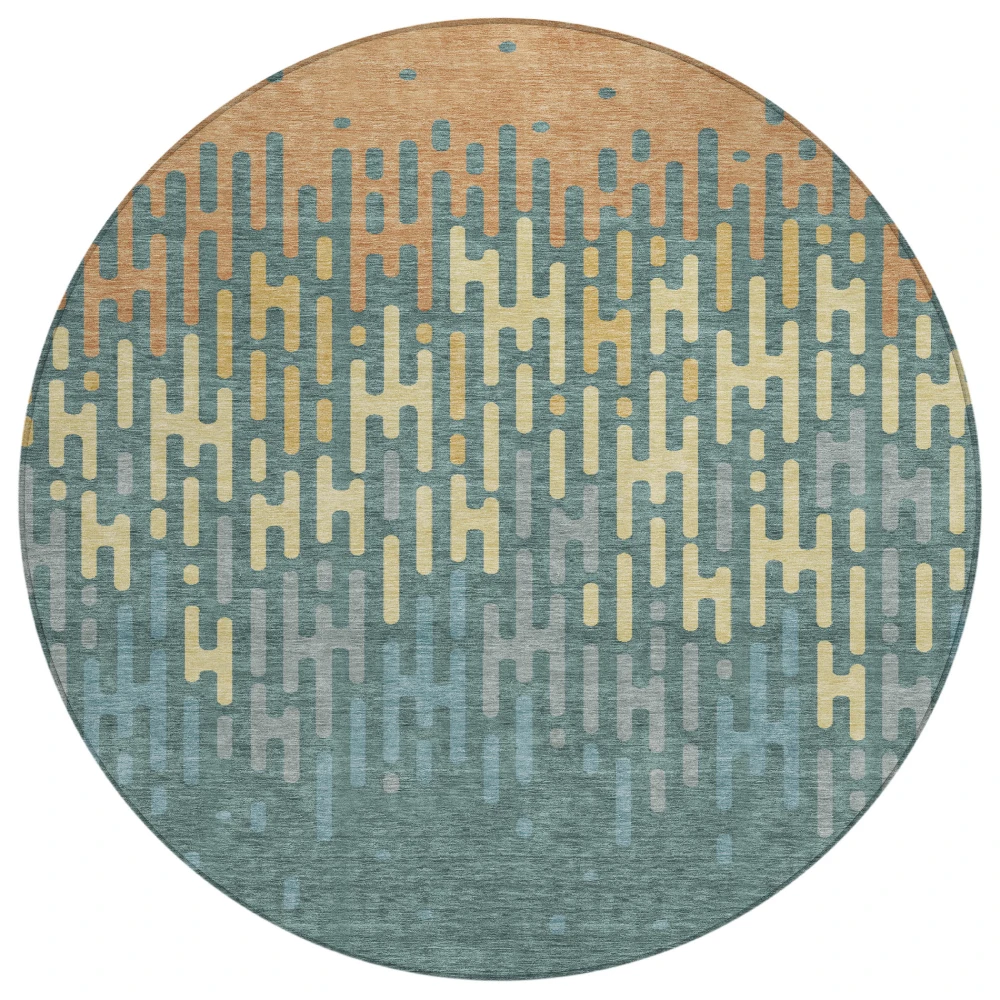 Chantille ACN2567 Teal 8' x 8' Rug