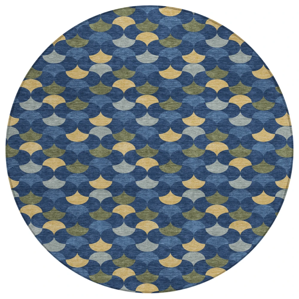 Chantille ACN2568 Navy 8' x 8' Rug
