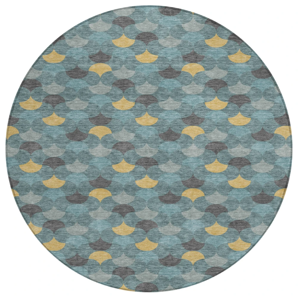 Chantille ACN2568 Teal 8' x 8' Rug