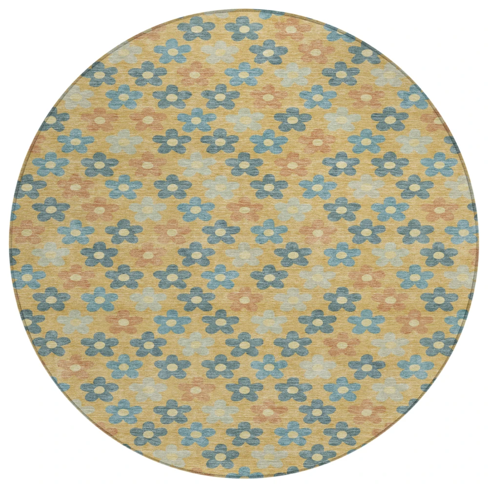 Chantille ACN2569 Gold 8' x 8' Rug