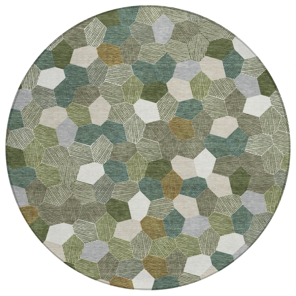 Chantille ACN2573 Olive 8' x 8' Rug
