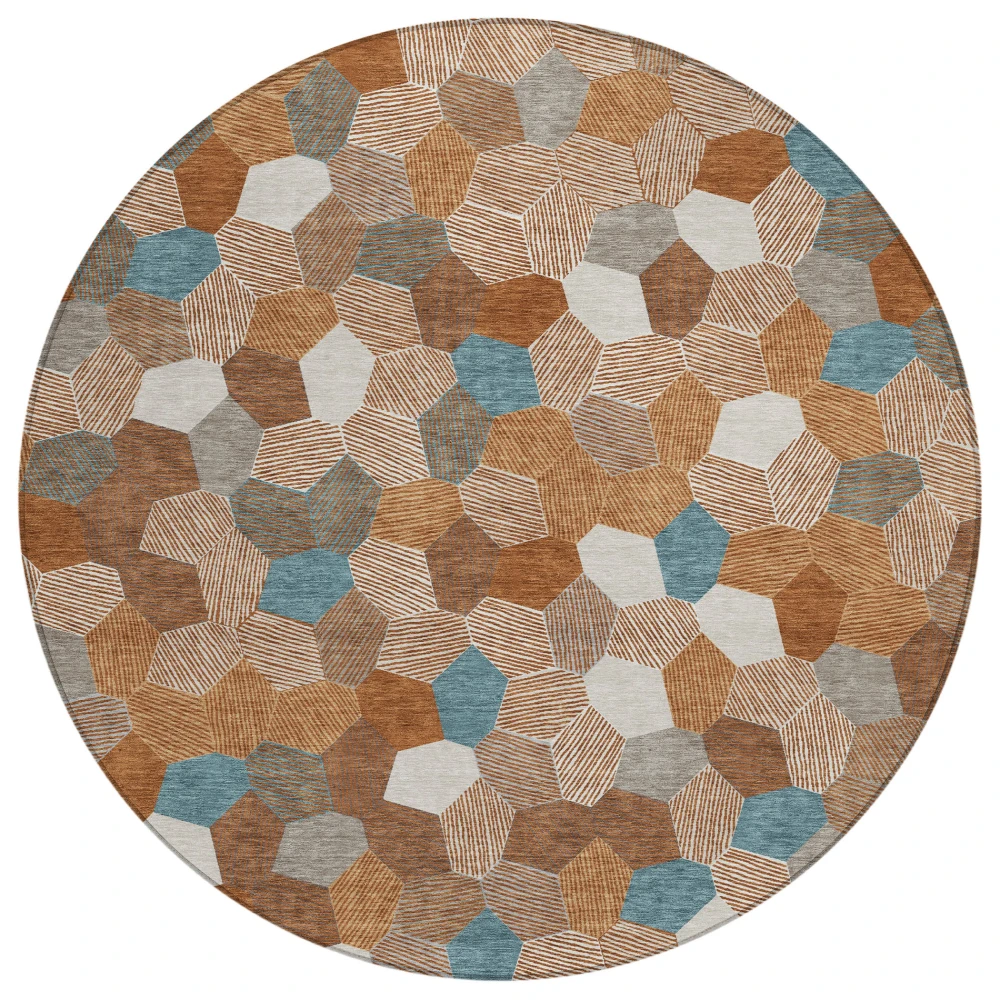 Chantille ACN2573 Paprika 8' x 8' Rug