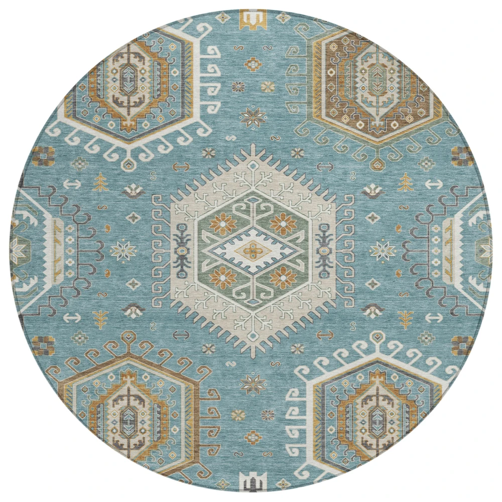 Chantille ACN2574 Teal 8' x 8' Rug