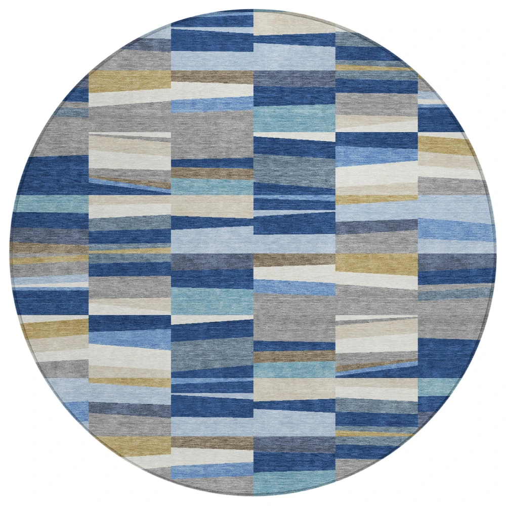 Chantille ACN2575 Navy 8' x 8' Rug