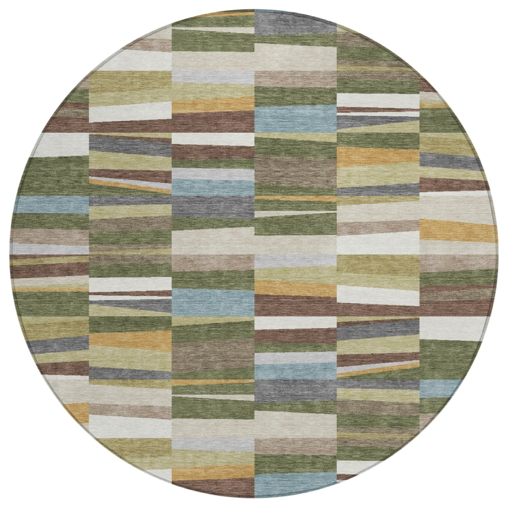 Chantille ACN2575 Olive 8' x 8' Rug