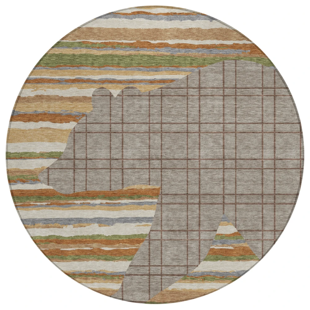 Chantille ACN2577 Taupe 8' x 8' Rug