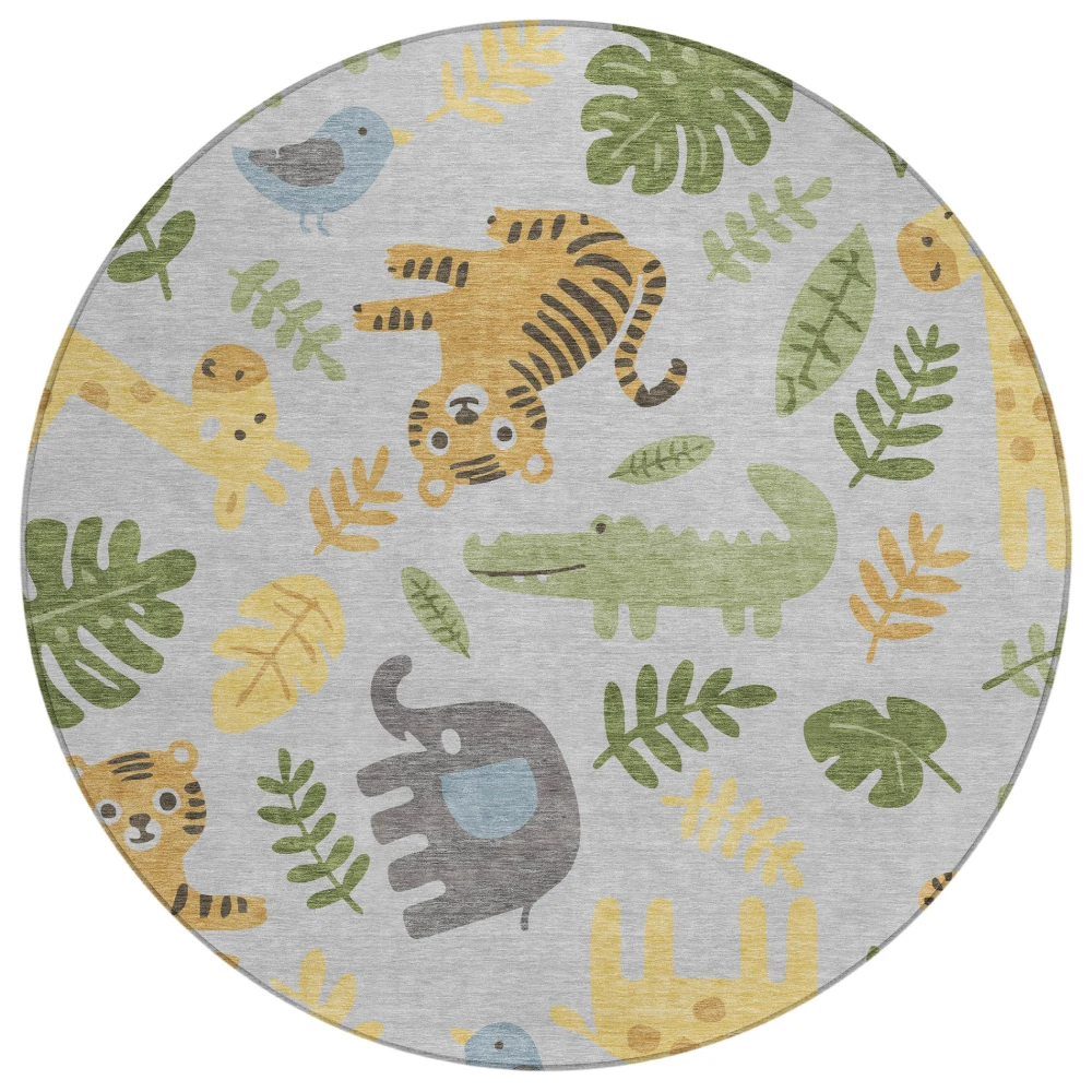 Chantille ACN2578 Silver 8' x 8' Rug