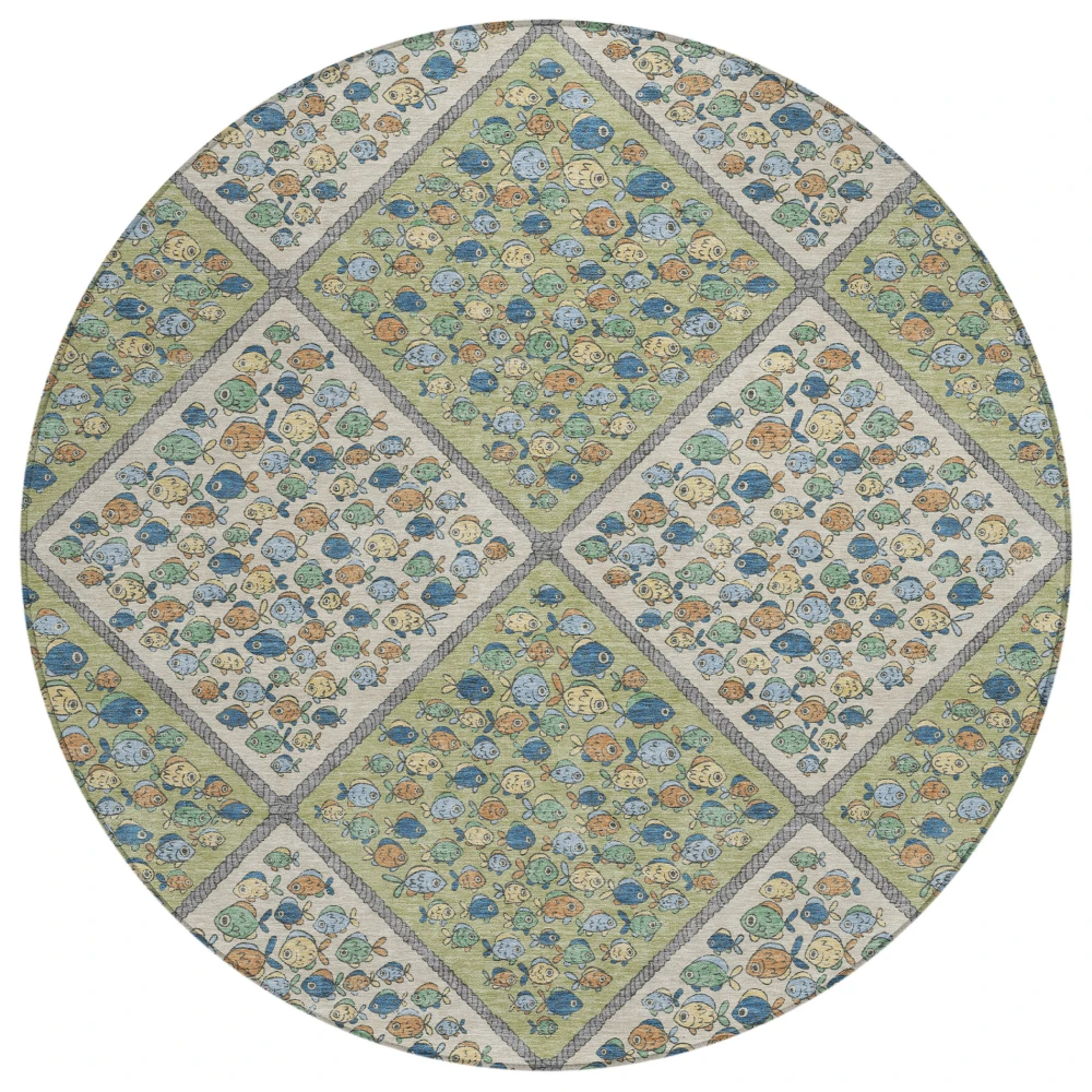 Chantille ACN2579 Aloe 8' x 8' Rug