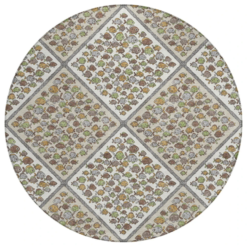 Chantille ACN2579 Ivory 8' x 8' Rug
