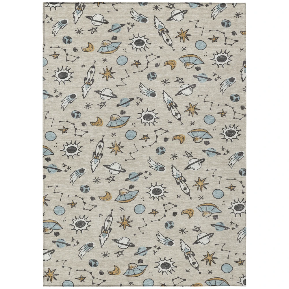 Chantille ACN2580 Beige 5' x 7'6