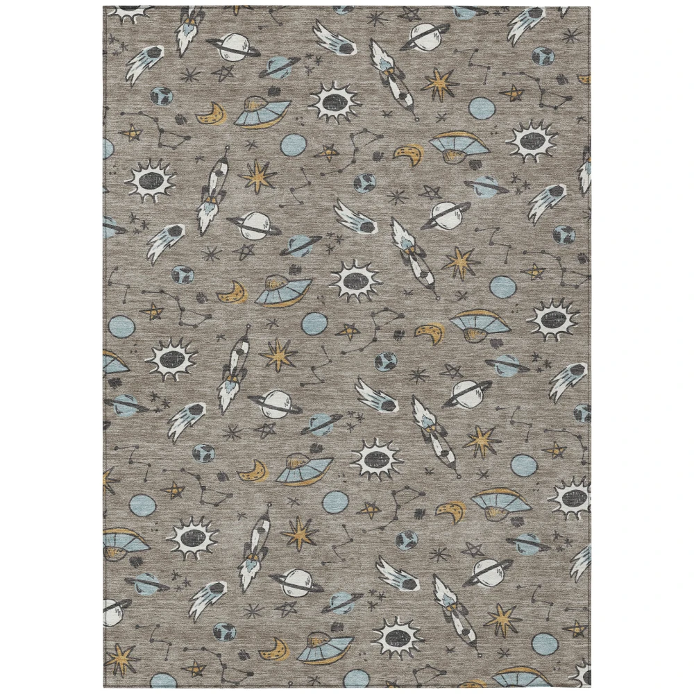 Chantille ACN2580 Taupe 5' x 7'6