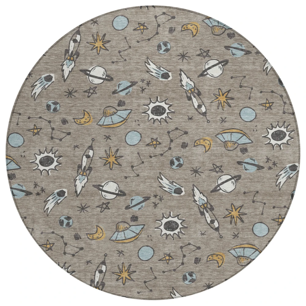 Chantille ACN2580 Taupe 8' x 8' Rug