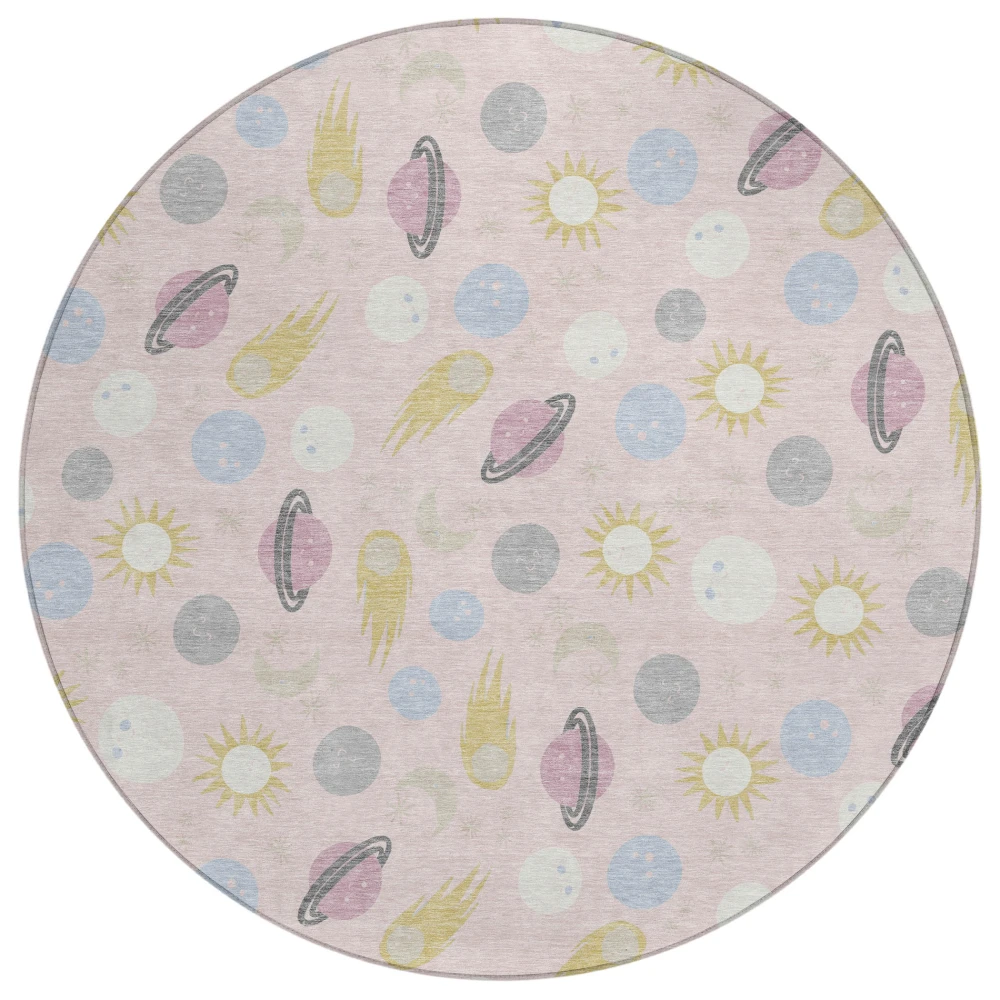 Chantille ACN2581 Pink 8' x 8' Rug