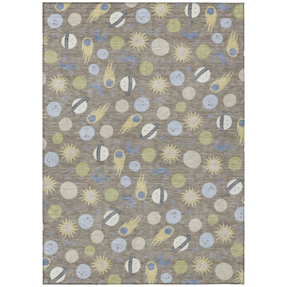 Chantille ACN2581 Taupe 5' x 7'6