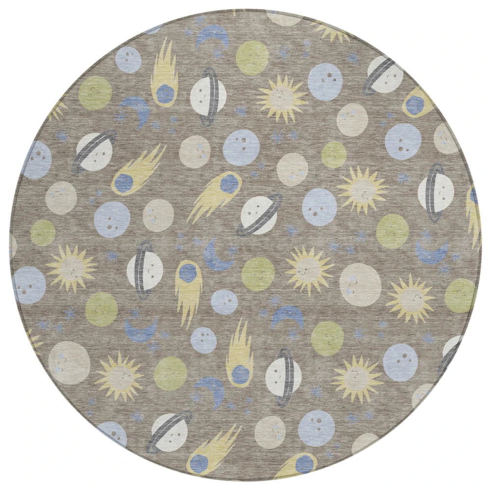 Chantille ACN2581 Taupe 8' x 8' Rug