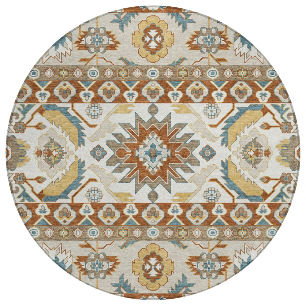 Chantille ACN2583 Paprika 8' x 8' Rug