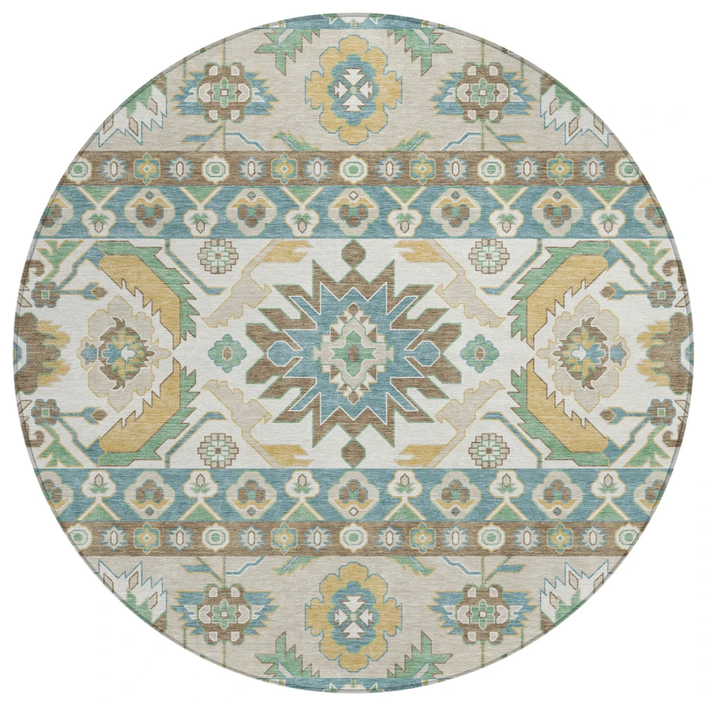 Chantille ACN2583 Teal 8' x 8' Rug
