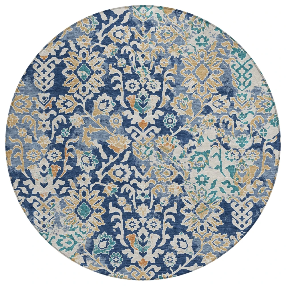 Chantille ACN2584 Navy 8' x 8' Rug