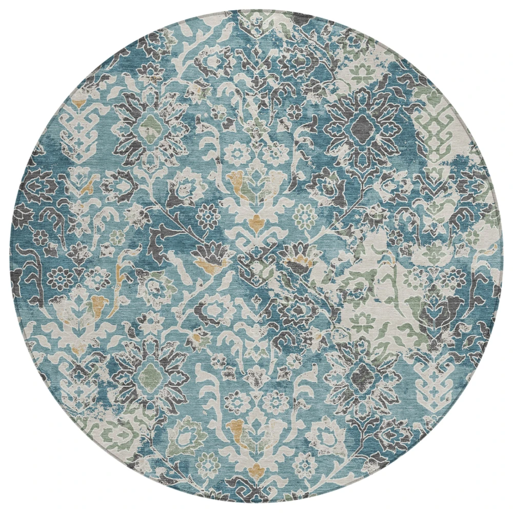 Chantille ACN2584 Teal 8' x 8' Rug