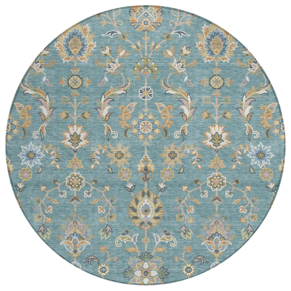 Chantille ACN2585 Teal 8' x 8' Rug