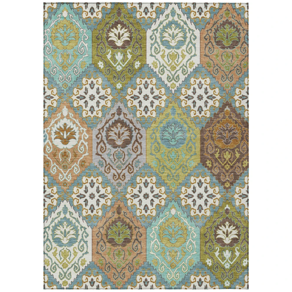 Chantille ACN2588 Teal 3' x 5' Rug