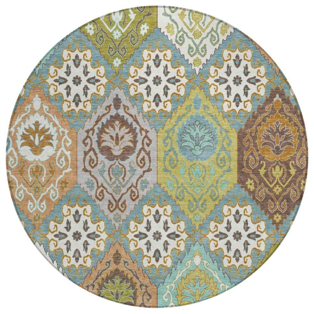 Chantille ACN2588 Teal 8' x 8' Rug