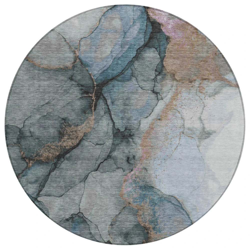 Chantille ACN2590 Blue 8' x 8' Rug