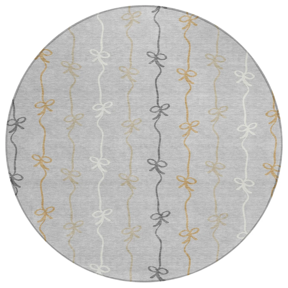 Chantille ACN2593 Silver 8' x 8' Rug