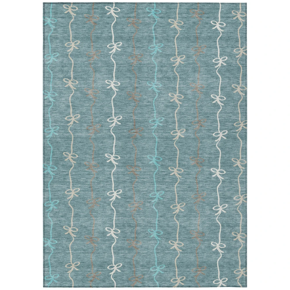 Chantille ACN2593 Teal 5' x 7'6