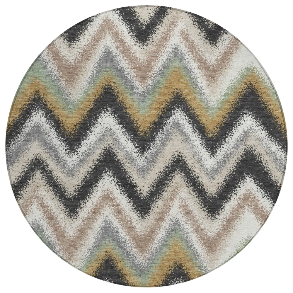 Chantille ACN2596 Charcoal 8' x 8' Rug